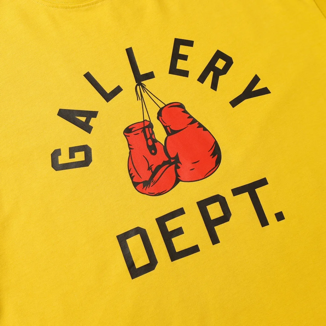 GALLERY.DEPT new summer short-sleeved model number: D3173#P106 color: apricot black yellow code number: S M L XL